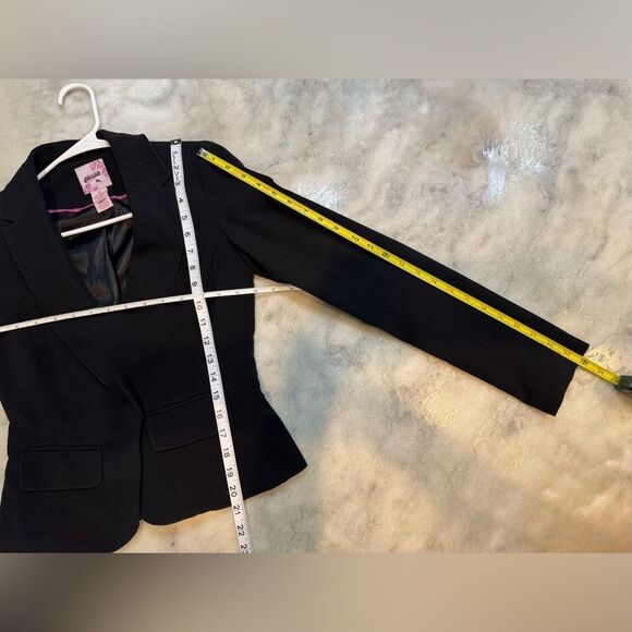 Candie’s Stretch Blazer Career Jacket Coat, Size Small - Picture 7 of 7